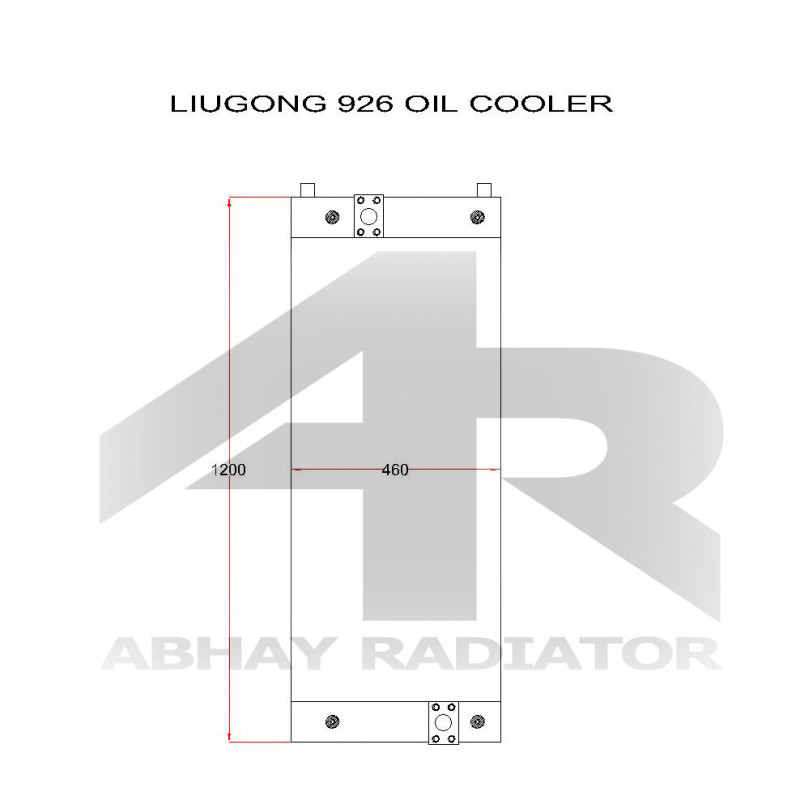 LIUGONG 926 OIL COOLER 20C3867